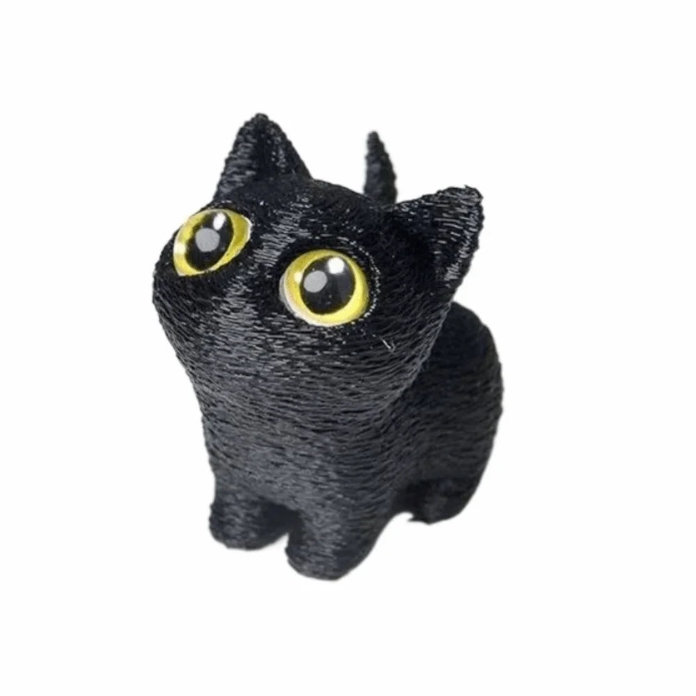 3D Printed Halloween Cat Figurine | Anime Style Ornament Halloween Figurines - The Eezee Shop