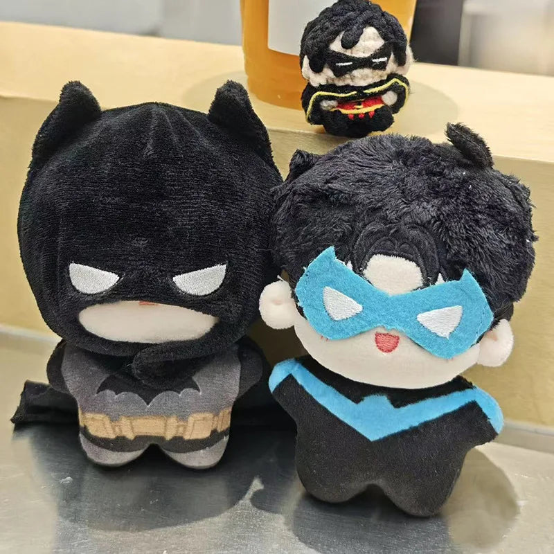Nightwing & Red Hood Plush Keychain | 10cm Bag Charm Keychains - The Eezee Shop