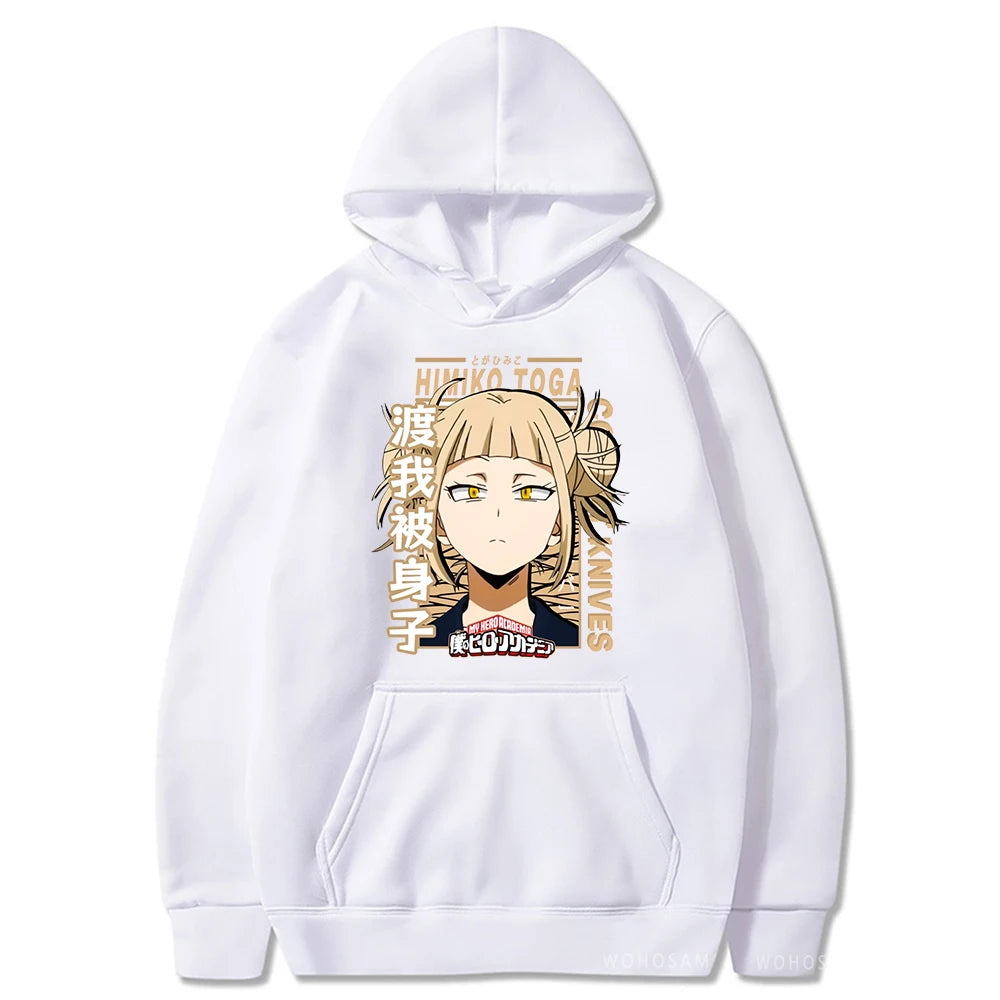 Himiko Toga Women's Hoodie | My Hero Academia Kawaii Pullover Hoodies & Sweatshirts - The Eezee Shop