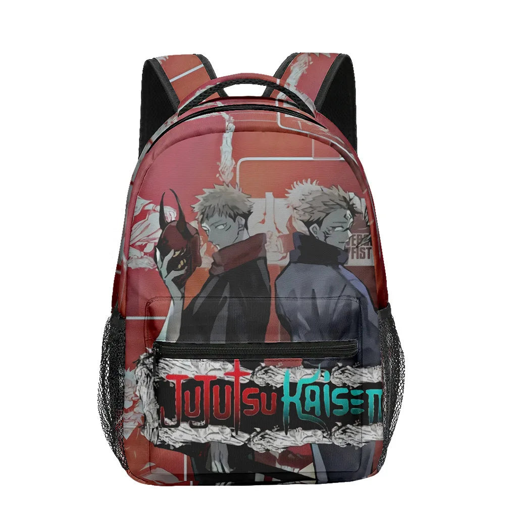 Jujutsu Kaisen Backpack 3-Piece Set | Bag, Pencil Case & Handbag Backpacks - The Eezee Shop