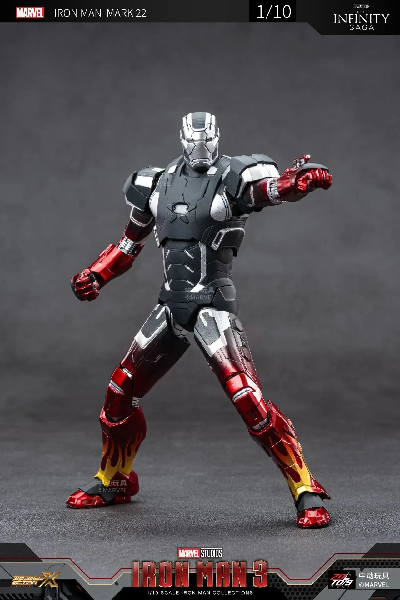 Iron Man Mark 35 Red Snapper Figure | Tony Stark Collectible Collectible Figures - The Eezee Shop