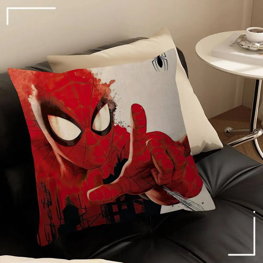 Spider-Man Cushion Cover | Classic Superhero Throw Pillow Case Throw Pillows - The Eezee Shop