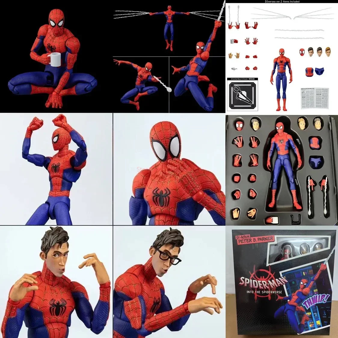 Spider-Verse Miles Morales Figure | PVC Collectible Statue Collectible Figures - The Eezee Shop