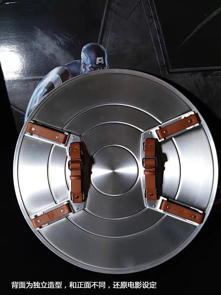 Captain America 60cm Metal Shield | Premium Cosplay Replica Cosplay Props - The Eezee Shop