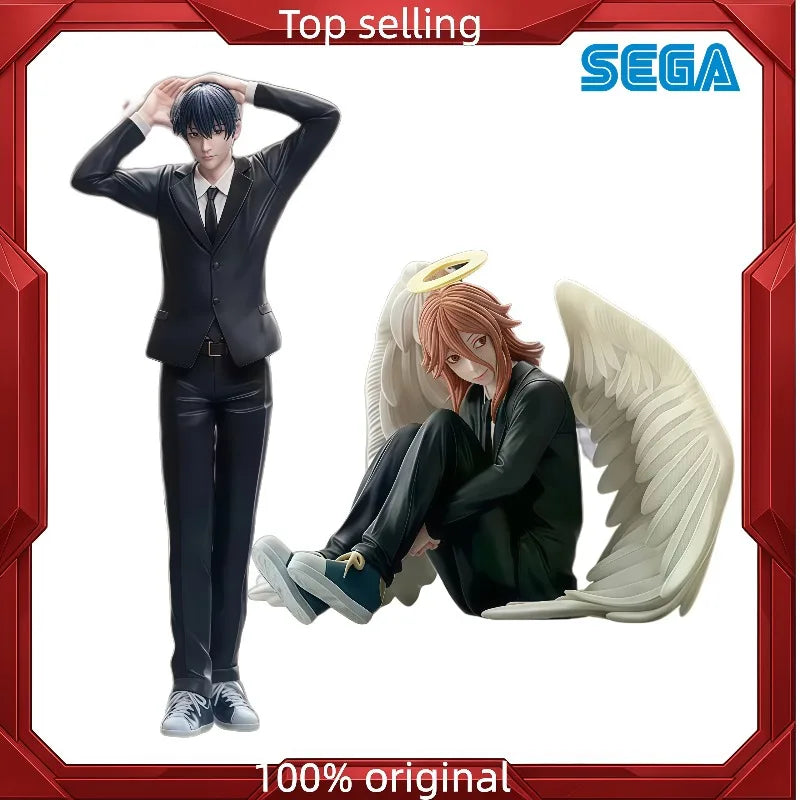 Aki Hayakawa & Angel Devil Figure | Chainsaw Man PVC Statue Collectible Figures - The Eezee Shop