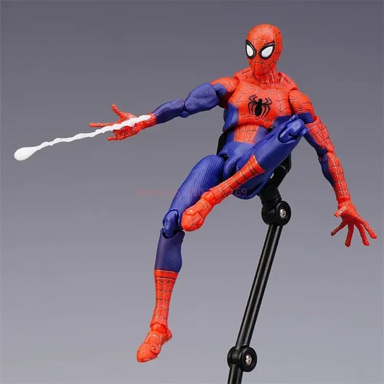 Spider-Verse Miles Morales Figure | PVC Collectible Statue Collectible Figures - The Eezee Shop
