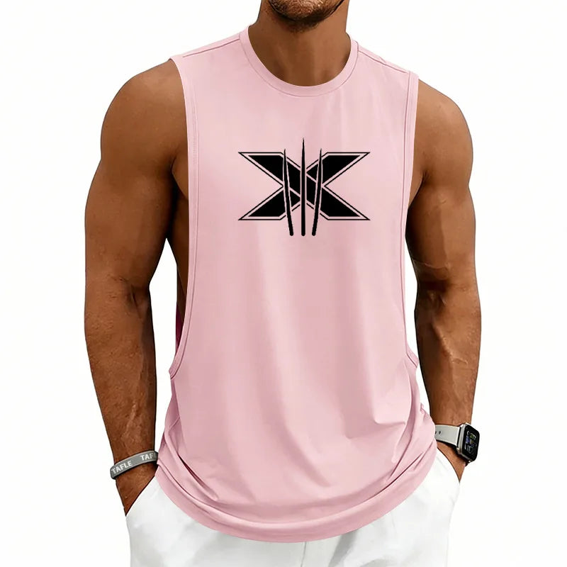 Wolverine Gym Tank Top | Men's Sleeveless Muscle Vest Gym & Compression Wear - The Eezee Shop