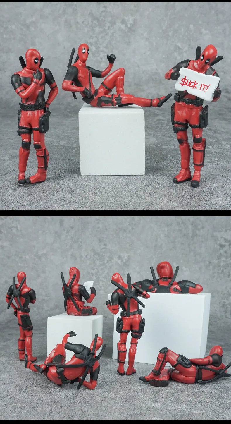 Deadpool Mini Car Figure | Interior Dashboard Pendant Car Accessories - The Eezee Shop