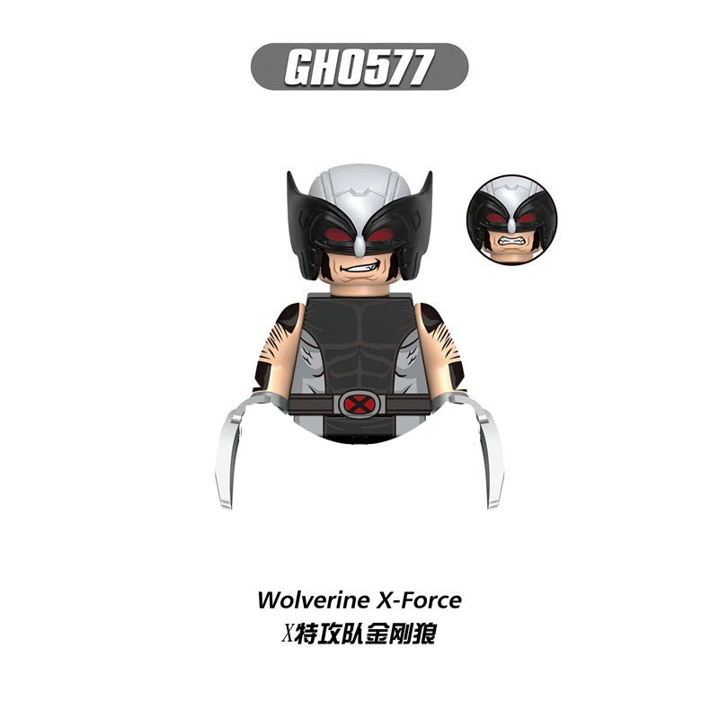 Deadpool Mini Building Block Figures | DIY Brick Toy Set Building Block Sets - The Eezee Shop