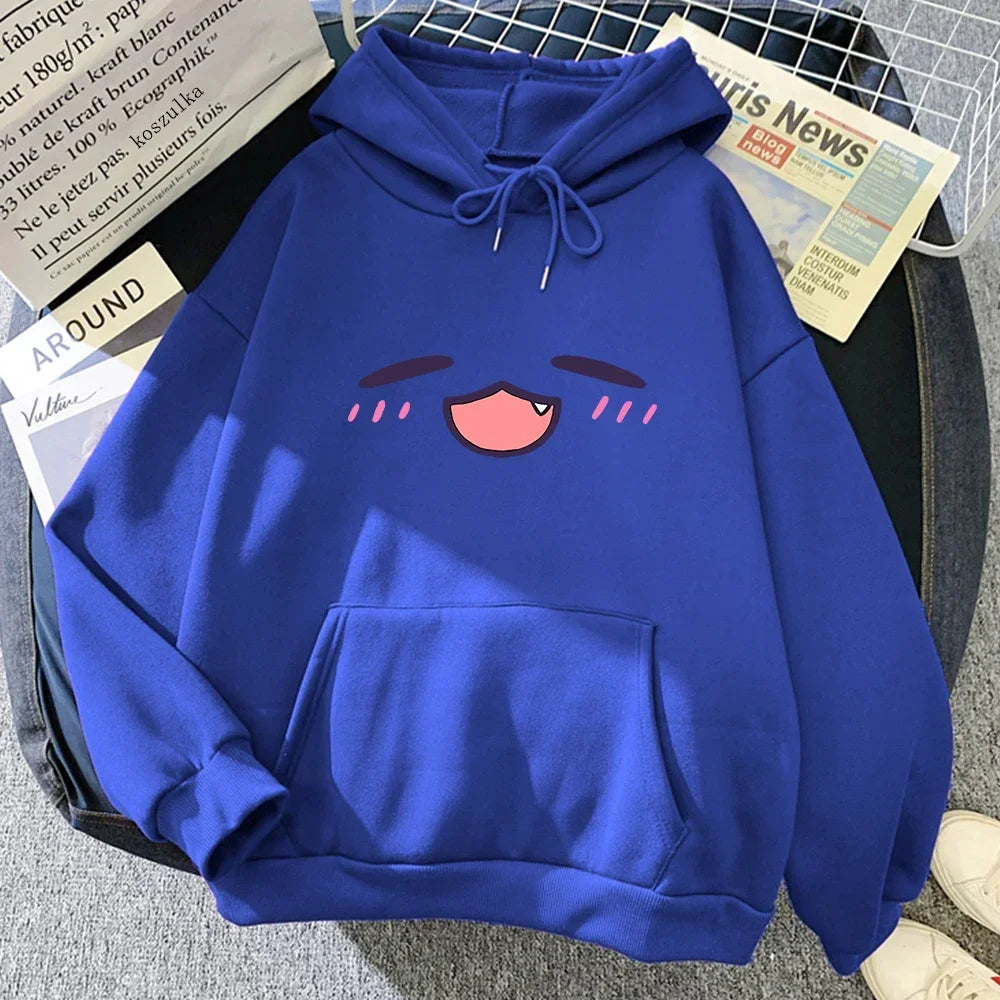 Takodachi Face Hoodie | Hololive Kawaii Unisex Sweatshirt Hoodies & Sweatshirts - The Eezee Shop