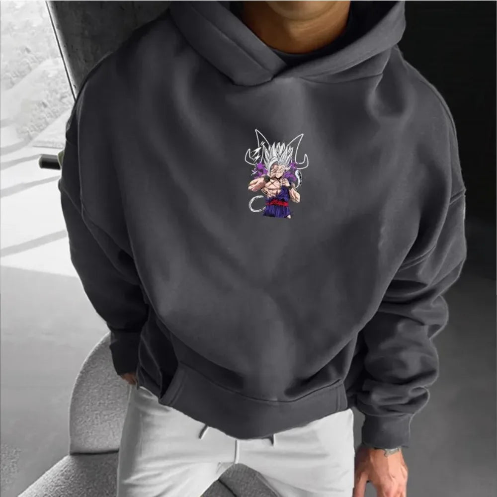 Dragon Ball Men's Hoodie Goku Japan Anime Summer Boy Children's Sweater Y2k Harajuku Long Sleeve Top Parent-Child Clothing Hoodies Series - The Eezee Shop