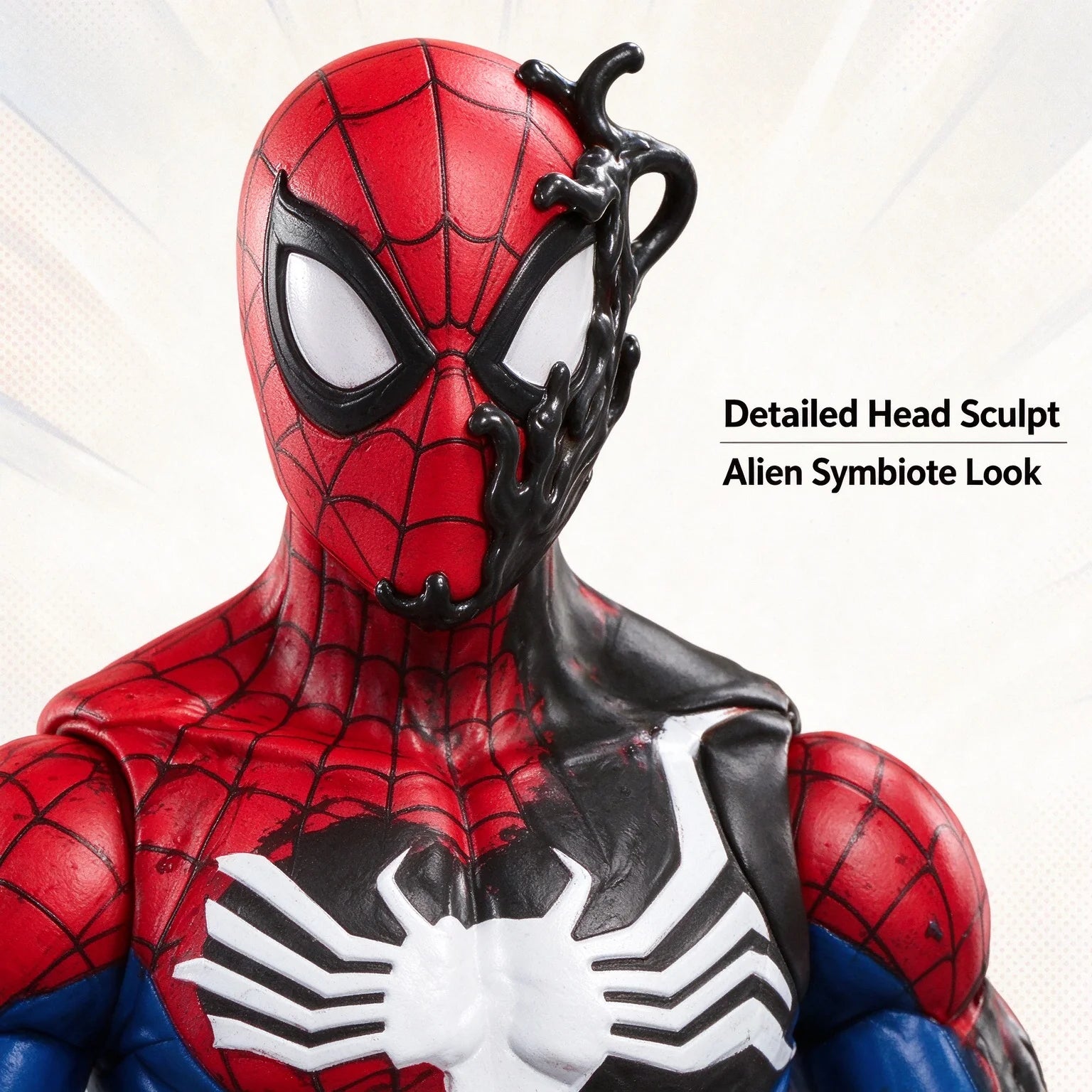 Spider-Man Secret Wars Black Suit 6" Figure | Movable Joints Collectible Figures - The Eezee Shop