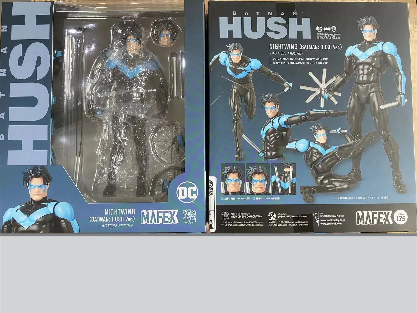 Nightwing Hush Version Action Figure | Articulated Collectible Collectible Figures - The Eezee Shop
