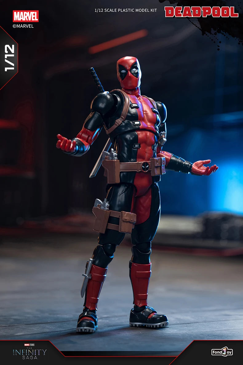 Deadpool 1/12 Assembled Model Figure | Movable Collectible Collectible Figures - The Eezee Shop