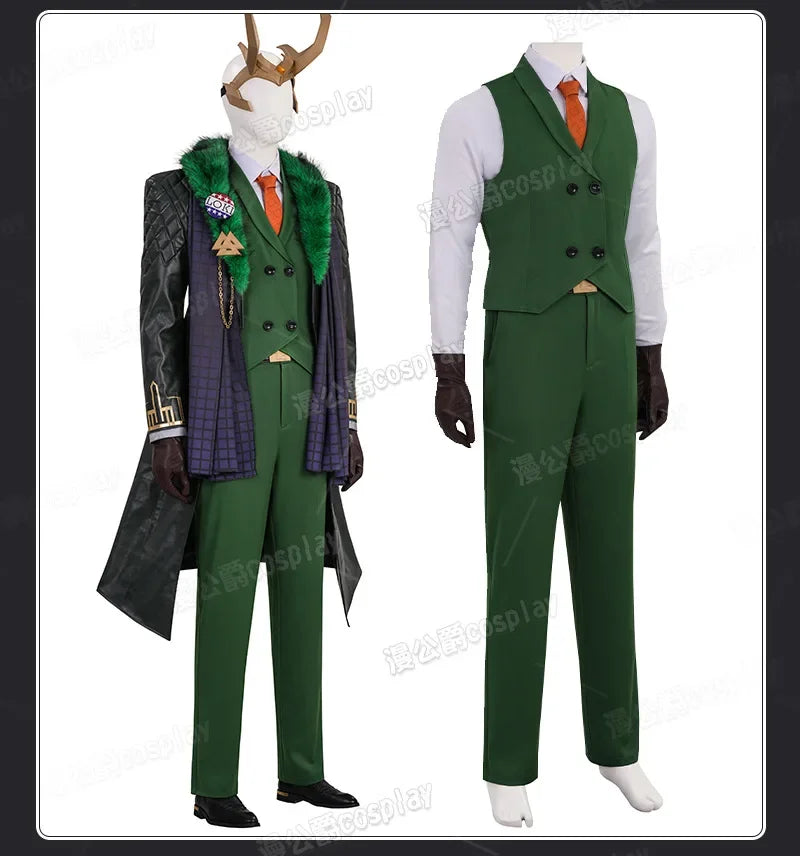 Loki Battle Suit Cosplay Costume | Men's Marvel Rivals Outfit Cosplay Costumes - The Eezee Shop