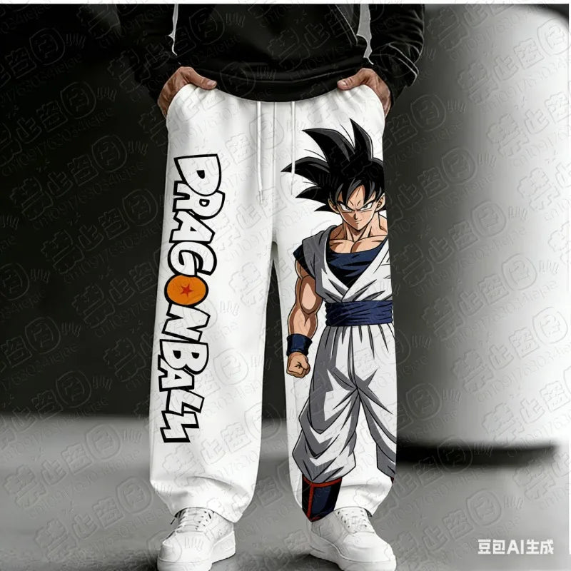 Goku 3D Print Loose Pants | Dragon Ball Comic Con Sweatpants Joggers & Pants - The Eezee Shop