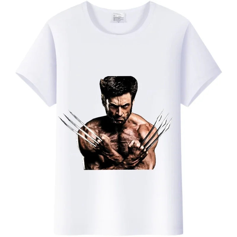 Kids Deadpool & Wolverine T-Shirt | Cartoon Summer Tee Graphic Tees - The Eezee Shop