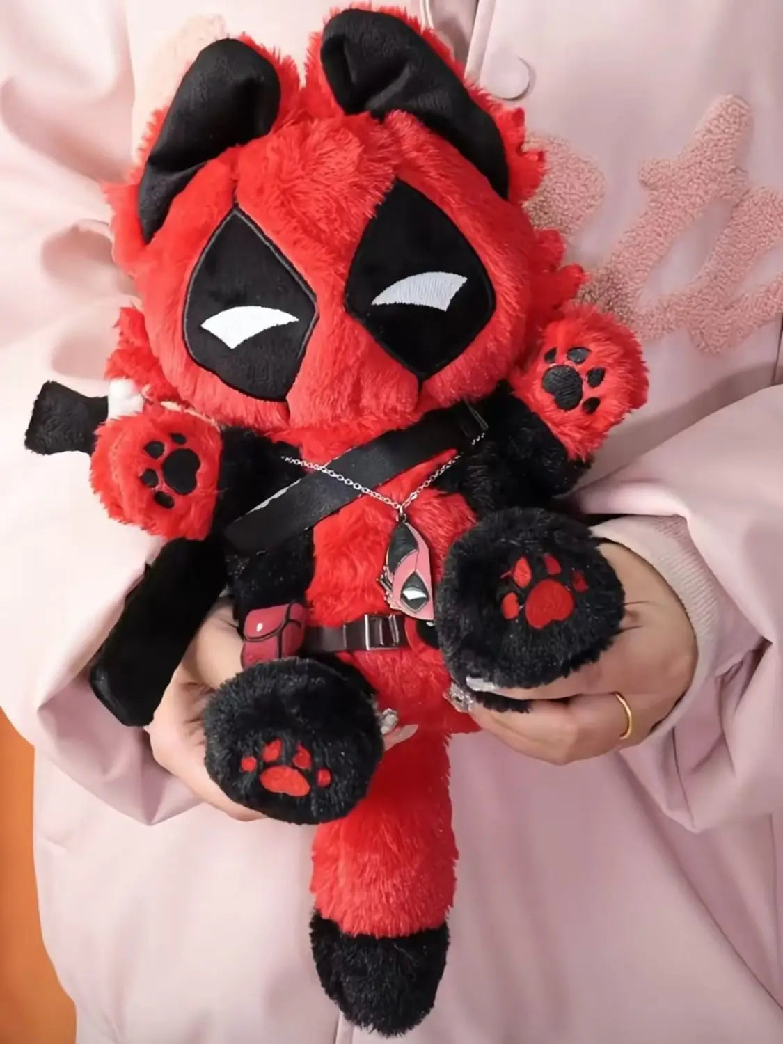 Deadpool Cat Plush | 30cm Stuffed Pillow Doll Plush Toys - The Eezee Shop