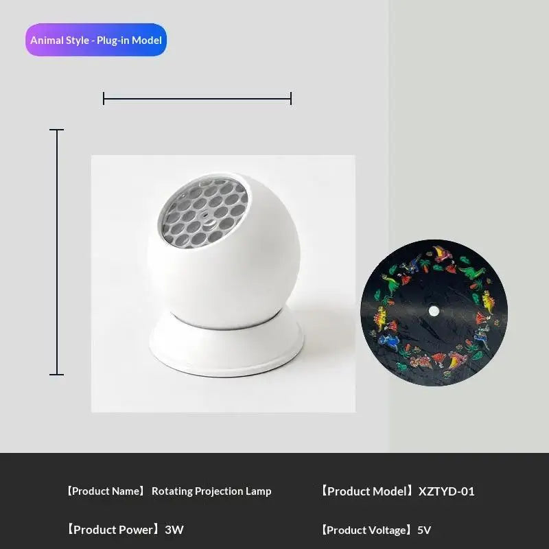 Halloween LED Projector Light | Pumpkin, Ghost & Star Patterns Halloween Lights - The Eezee Shop