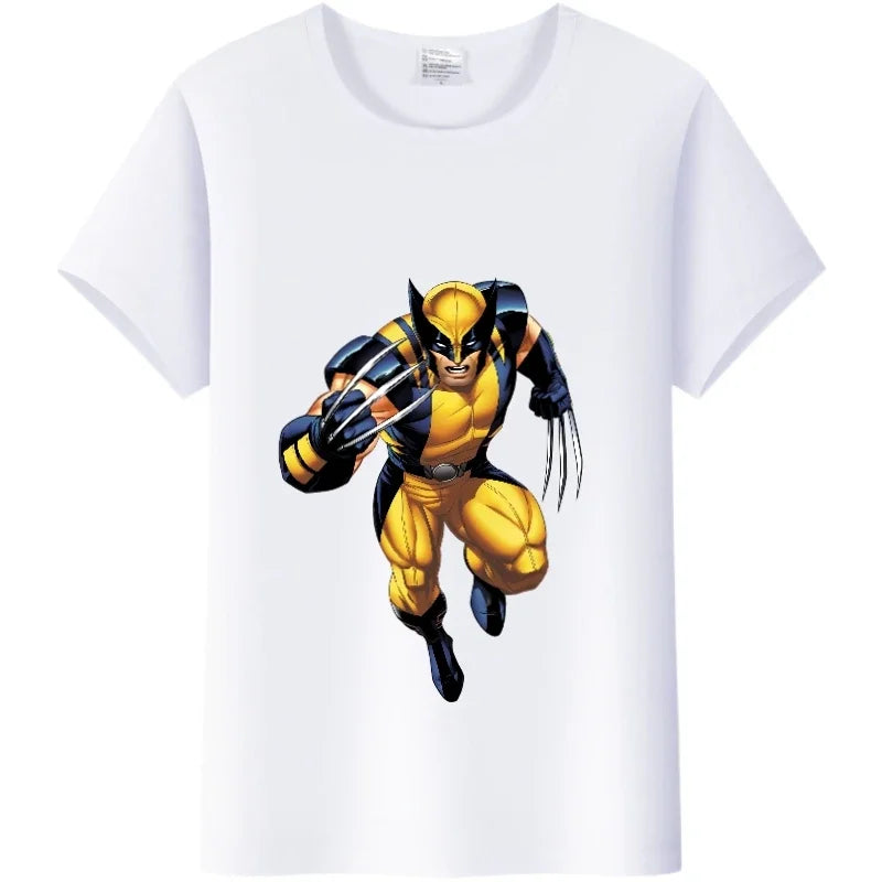 Kids Deadpool & Wolverine T-Shirt | Cartoon Summer Tee Graphic Tees - The Eezee Shop