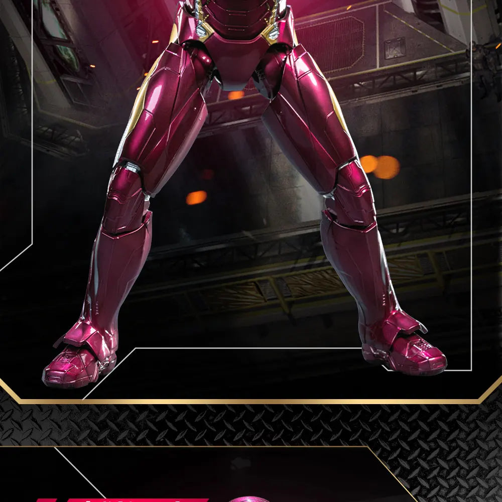 Iron Man MK46 Assembly Model | Light-Up Reactor Desktop Figure Collectible Figures - The Eezee Shop