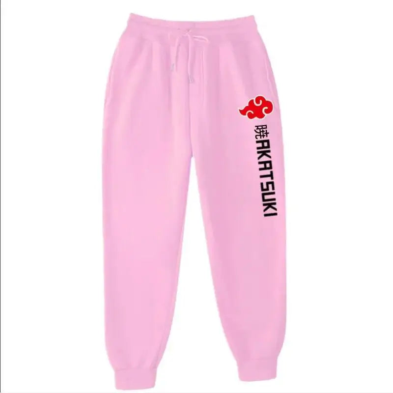 Akatsuki Fleece Jogging Pants | Naruto Hip Hop Sweatpants Joggers & Pants - The Eezee Shop