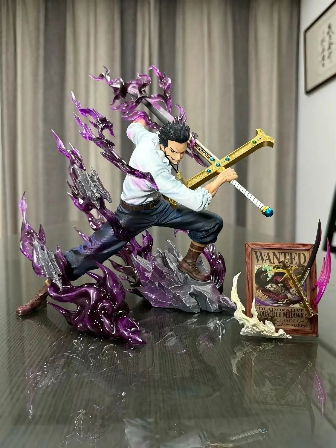Dracule Mihawk 30cm Figure | One Piece PVC Statue Collectible Figures - The Eezee Shop