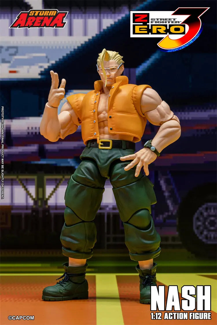 Street Fighter Nash & Charlie 1/12 Figure | 6" Collectible Collectible Figures - The Eezee Shop