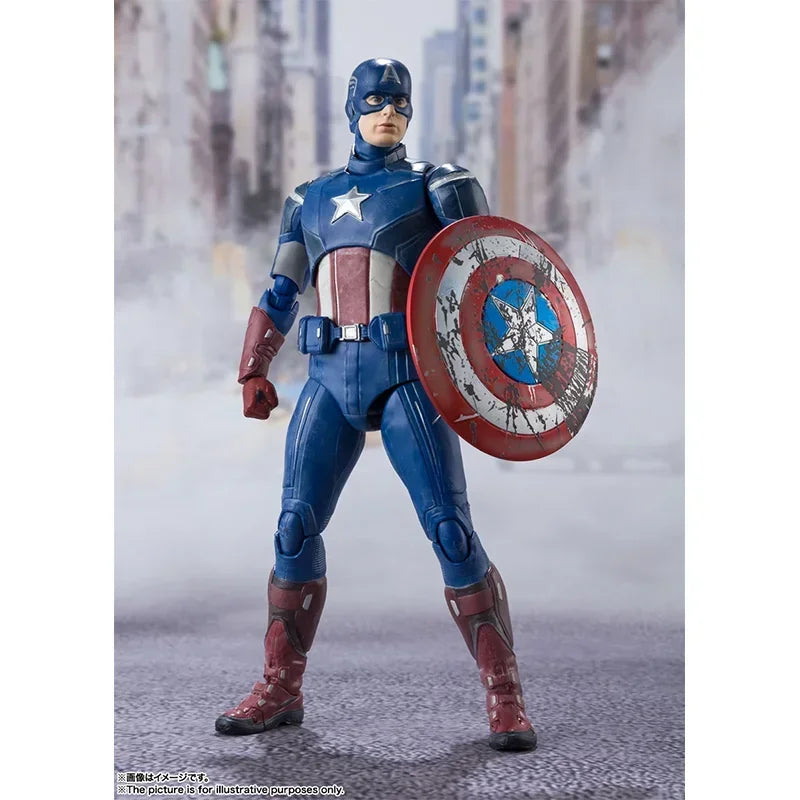 Captain America Articulated Figure | Avengers Collectible Collectible Figures - The Eezee Shop