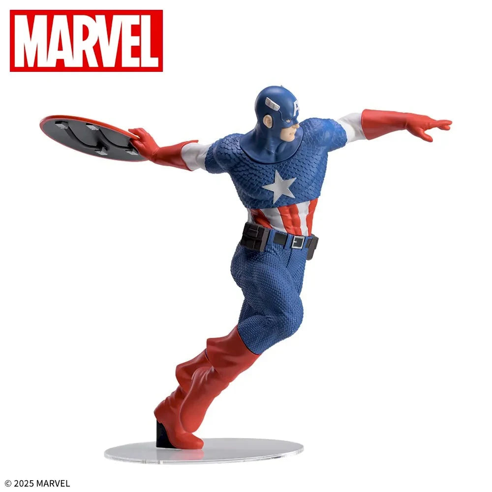 Captain America Luminasta Figure | Collectible Display Statue Collectible Figures - The Eezee Shop