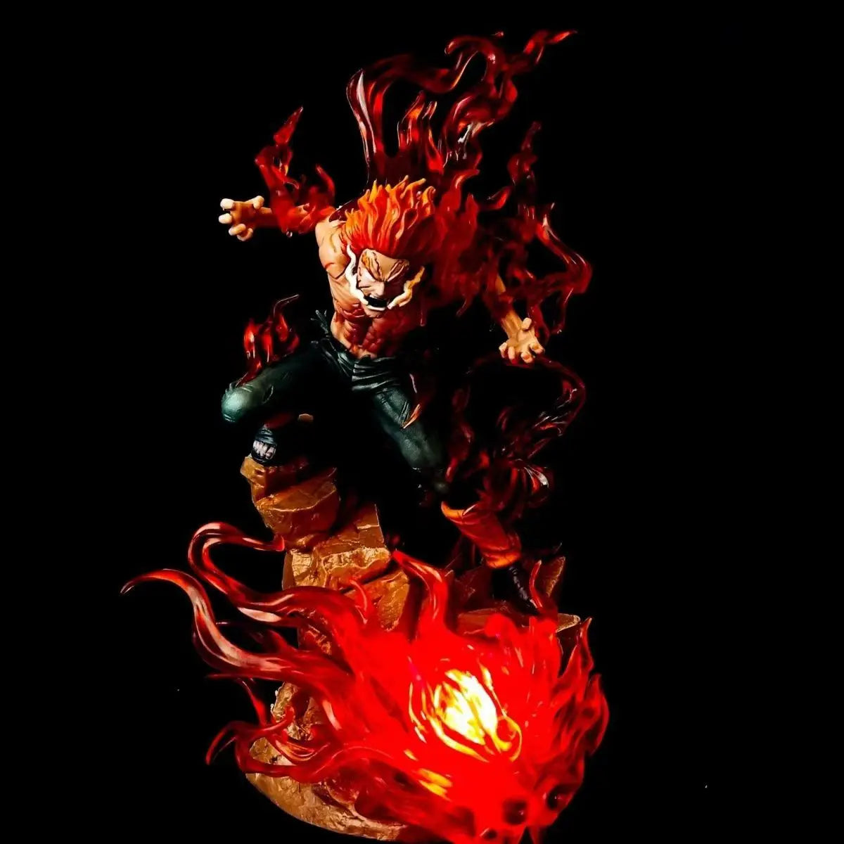 Naruto Shippuden Might Guy Action Figure 26cm Shinobi Collectible Statue Anime Figure - The Eezee Shop