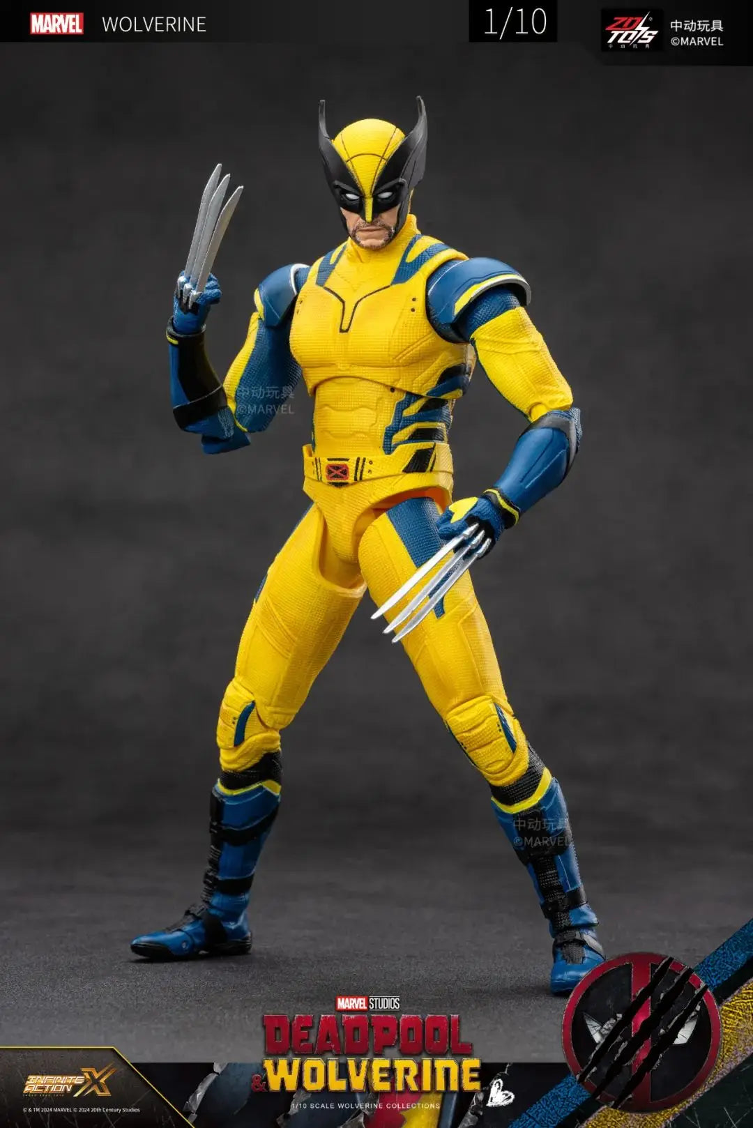 Deadpool & Wolverine 1/10 Figure Series | X-Men Collectible Collectible Figures - The Eezee Shop