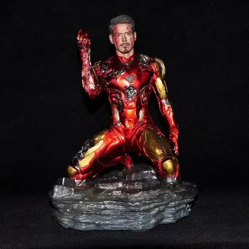Iron Man Endgame Snap Kneeling Statue | MK85 Collectible Collectible Figures - The Eezee Shop