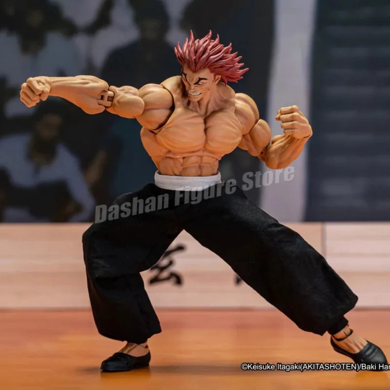 Yujiro Hanma Action Figure | Baki Son of Ogre PVC Statue Collectible Figures - The Eezee Shop