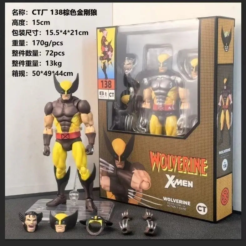 Wolverine Comic Version Action Figure | Articulated X-Men Model Collectible Figures - The Eezee Shop