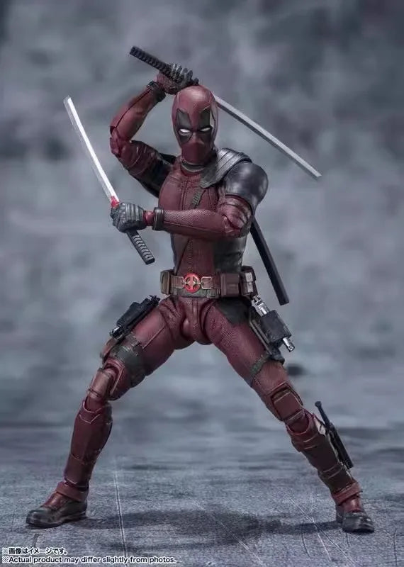 Deadpool 16cm Articulated Figure | Poseable PVC Model Collectible Figures - The Eezee Shop