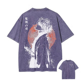 Summer New Zenitsu Agatsuma Breath of Thunder T-shirt Anime Tshirts - The Eezee Shop