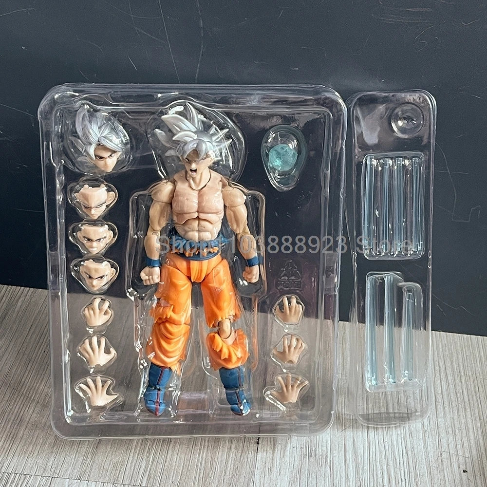 Battle-Damaged Super Saiyan Goku Figure | Articulated DBZ Collectible Figures - The Eezee Shop