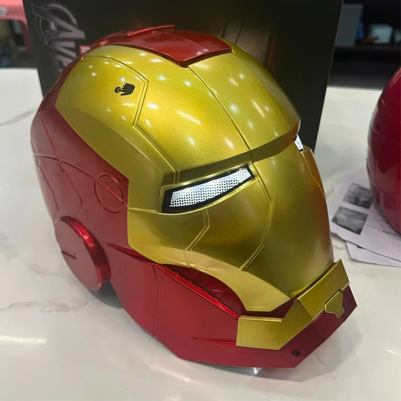 Iron Man Electric Helmet | 1:1 Auto Open & Close Wearable Mask Cosplay Masks & Helmets - The Eezee Shop
