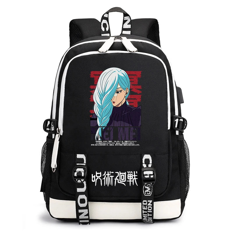 Jujutsu Kaisen Bookbag | Lightweight Casual School Backpack Backpacks - The Eezee Shop