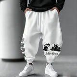 Jujutsu Kaisen Jogging Pants | Loose Graphic Sweatpants Joggers & Pants - The Eezee Shop