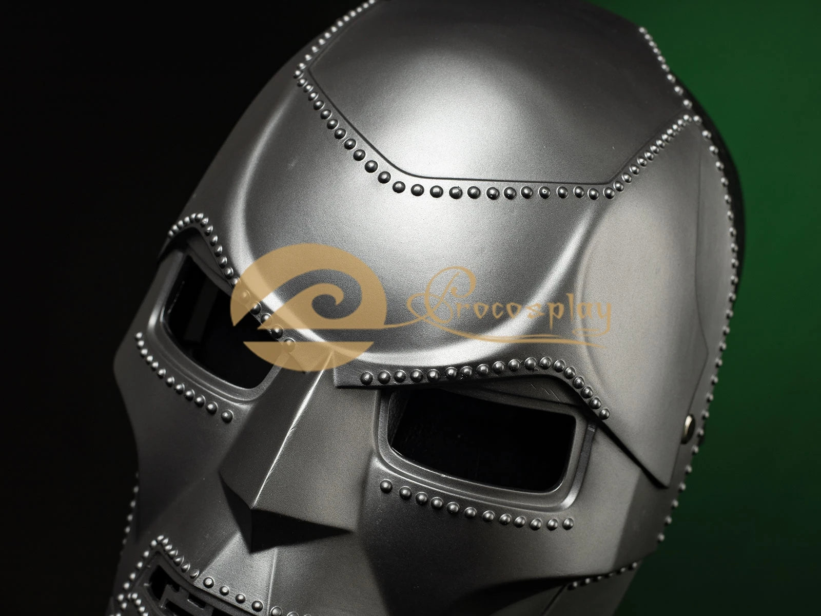 Doctor Doom Resin Cosplay Mask | Dark Grey Wearable Villain Mask Cosplay Masks & Helmets - The Eezee Shop