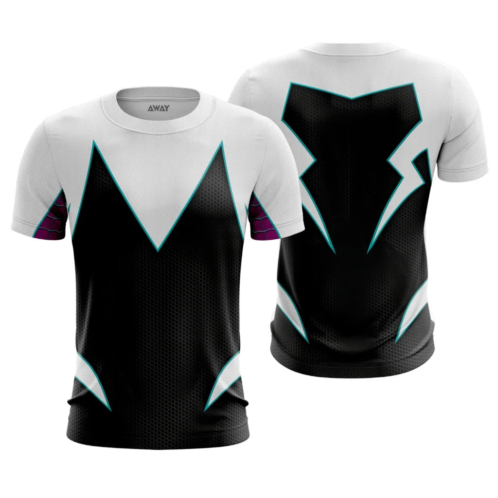 Spider Hero Family Matching Sports Top | Breathable Fitness Tee Gym & Compression Wear - The Eezee Shop