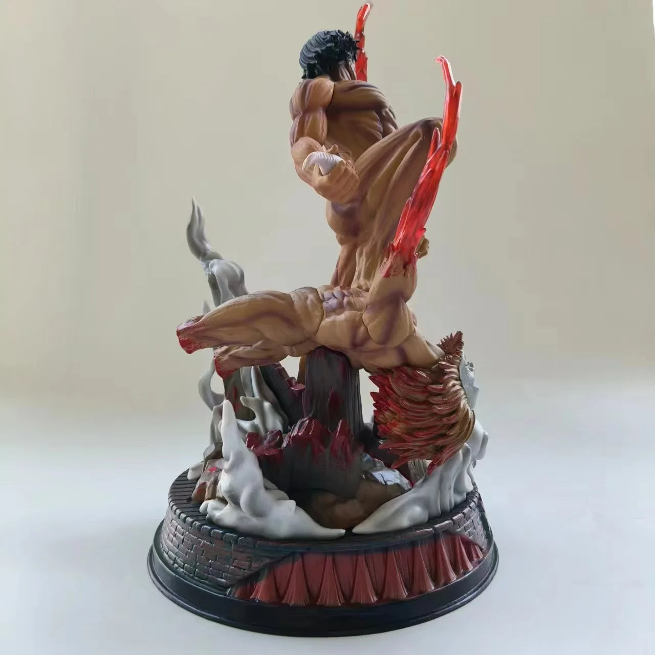 Attack on Titan Eren Titan Figure 29cm Battle Diorama Anime Figure - The Eezee Shop
