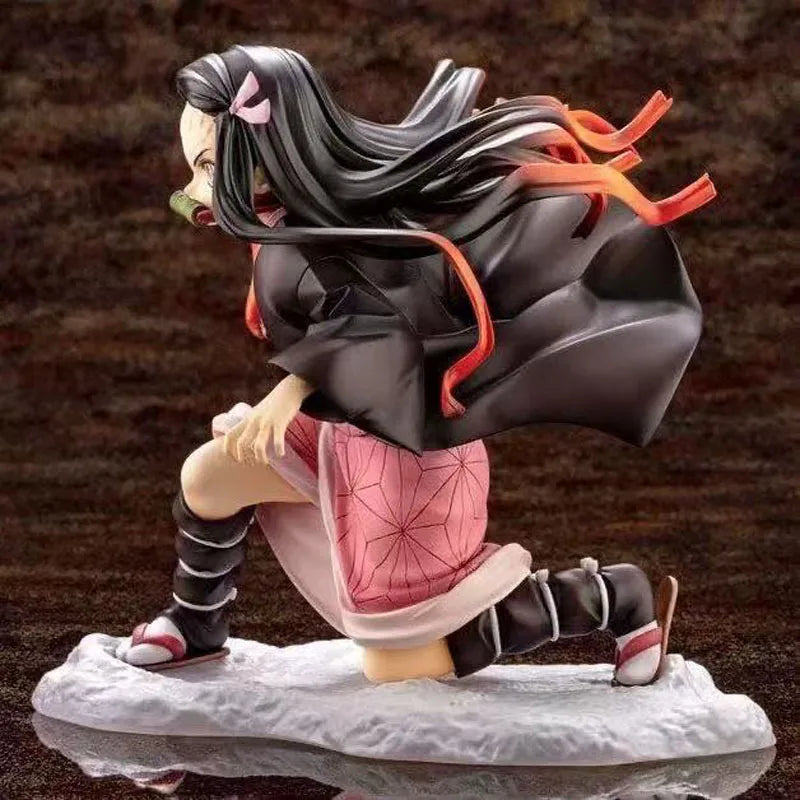Nezuko Kamado 10cm Figurine | Demon Slayer Mini Ornament Collectible Figures - The Eezee Shop
