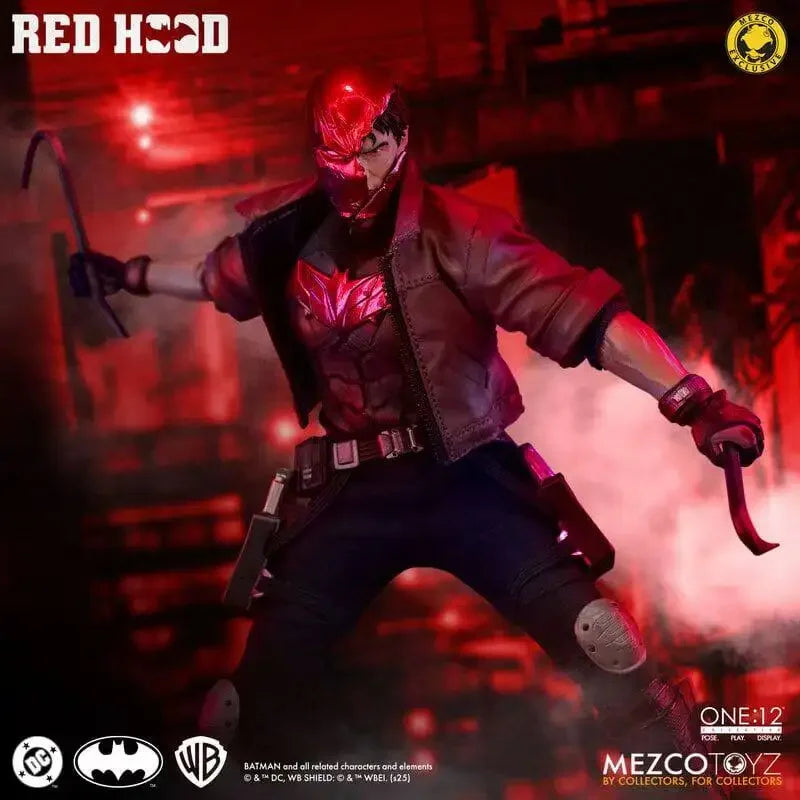Red Hood 1/12 Action Figure | Batman Family 6" Collectible Collectible Figures - The Eezee Shop