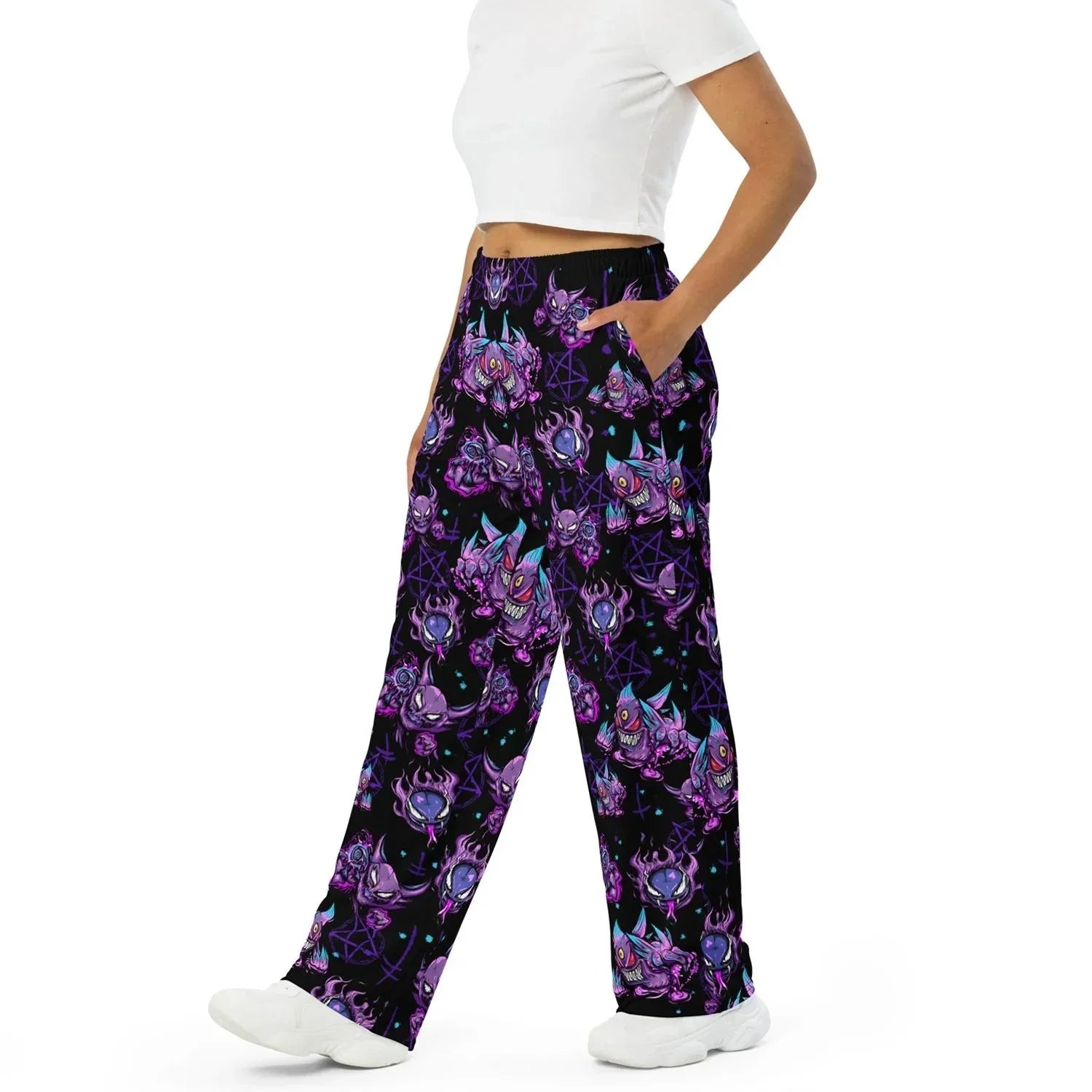 Gengar Lounge Pants | Pokemon Quick-Dry Sleep Pants Pajamas & Loungewear - The Eezee Shop