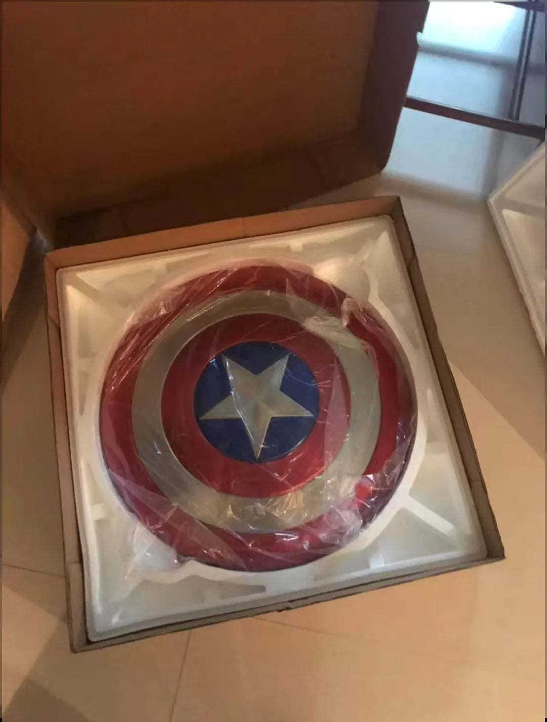 Captain America 60cm Metal Shield | Premium Cosplay Replica Cosplay Props - The Eezee Shop