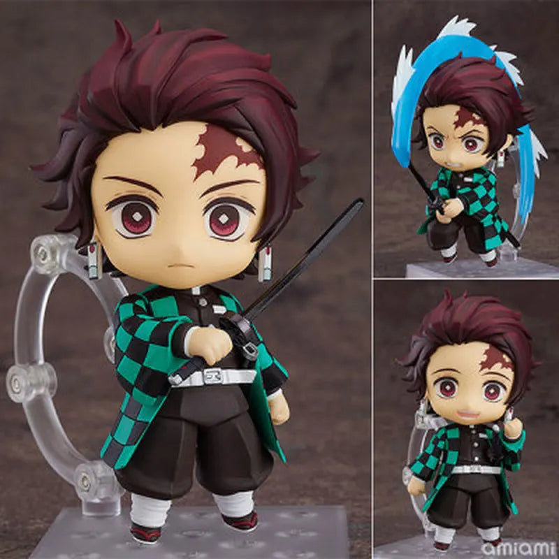 Tanjiro Kamado Nendoroid-Style Figure | Demon Slayer Chibi Collectible Figures - The Eezee Shop