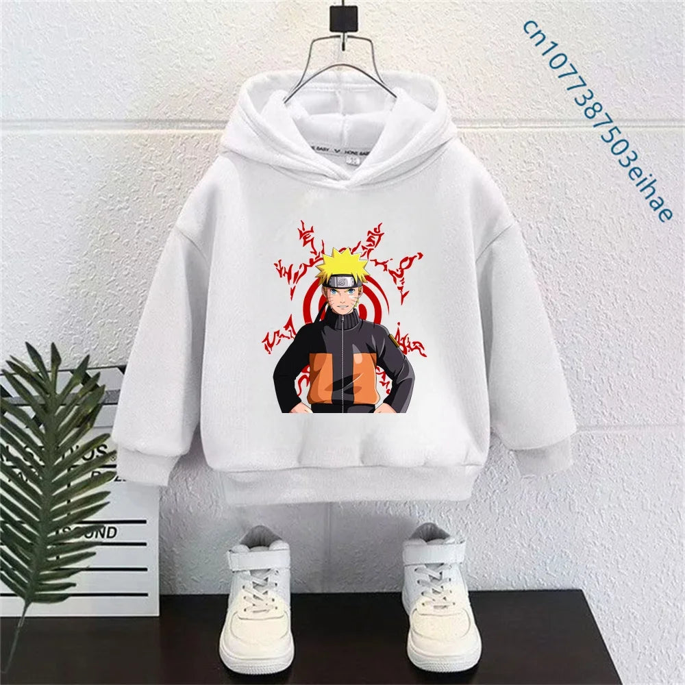 Kids Naruto Hoodie | Long Sleeve Pullover for Boys & Girls Hoodies & Sweatshirts - The Eezee Shop
